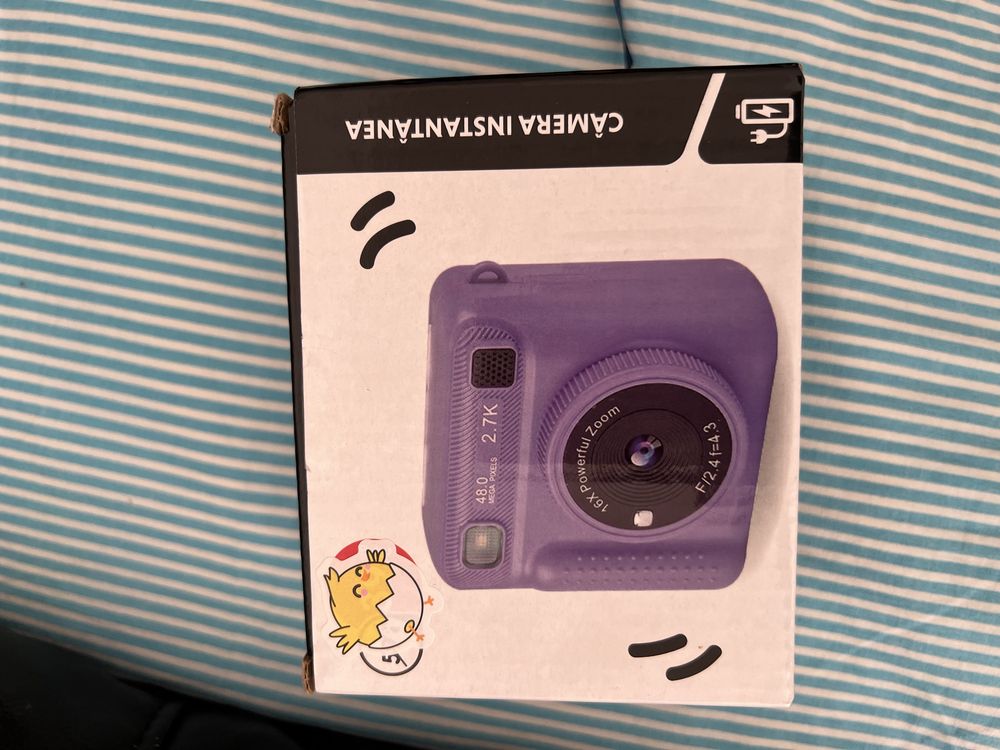 Maquina fotografica impressora
