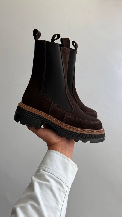 Жіночі черевики Челсі зимові