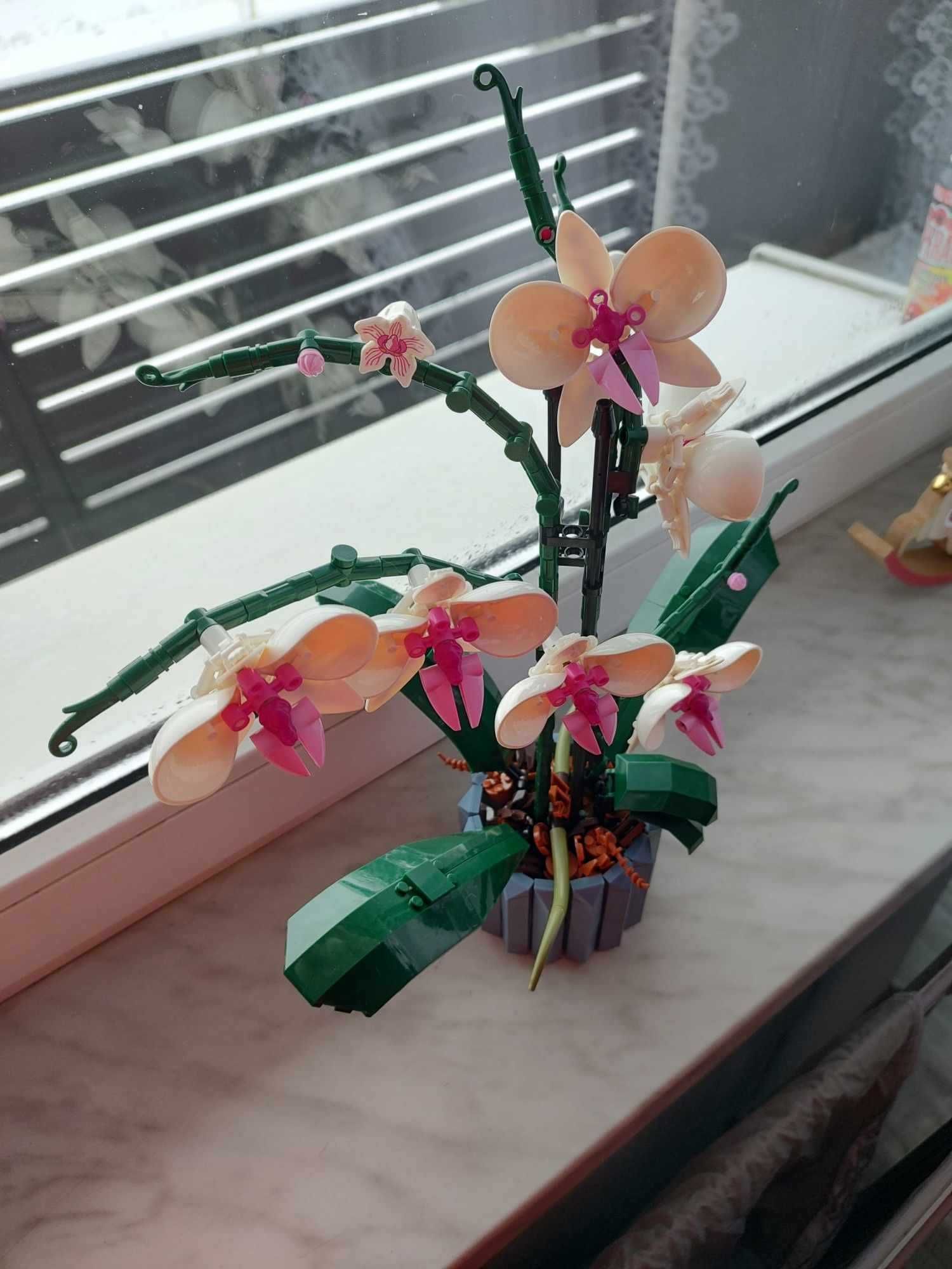 NOWE klocki orchidea storczyk kwiatek jak Lego 10311 ZAMIENNIK