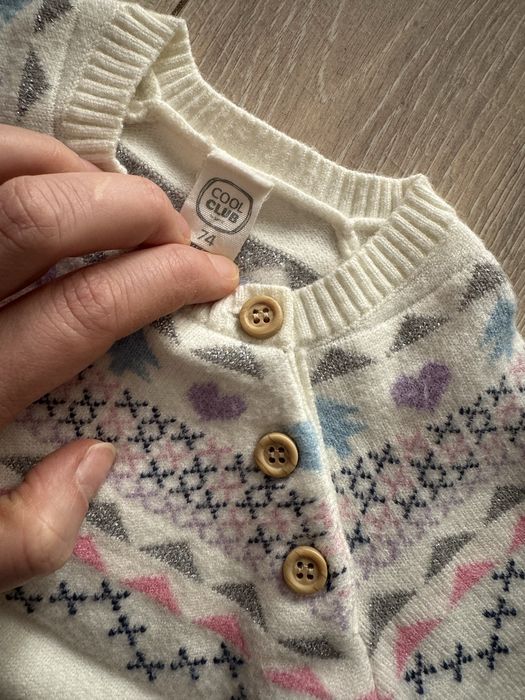 Sweterek niemowlęcy 74