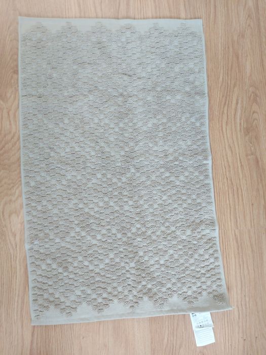 Beż beżowy nowy dywanik łazienkowy Ikea 50×80 cm, 20 x 32"