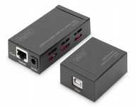 Digitus DA-70142 Przedłużacz/Extender USB 2.0 po skrętce