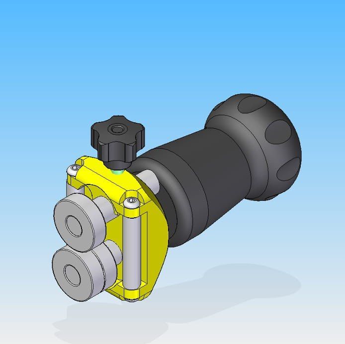 Zaginarka rolkowa - Bender MINI 25 A (długa rączka)