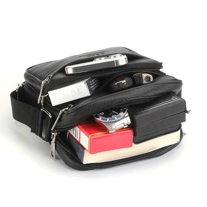 Сумка Чоловіча через Плече з Натуральної Шкіри