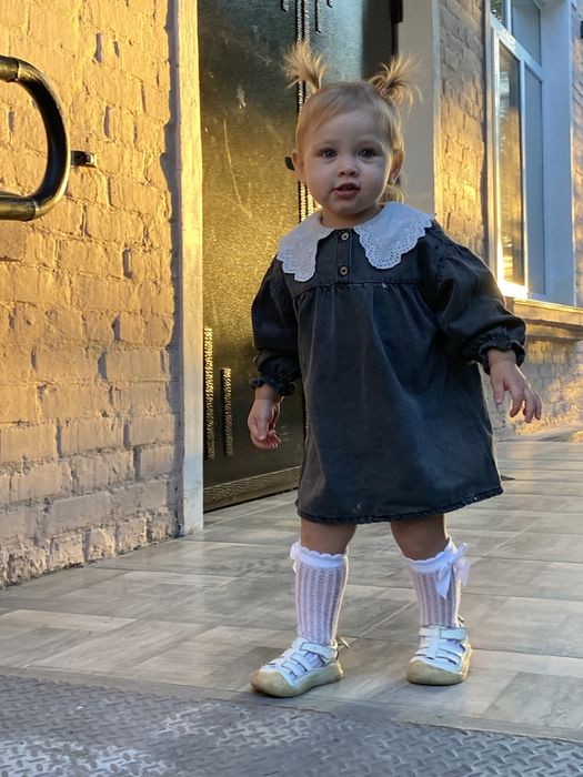 Сукня zara дитяча джинсова 86 розмір