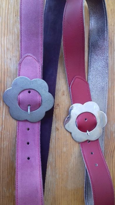 cinto em pele genuína novo