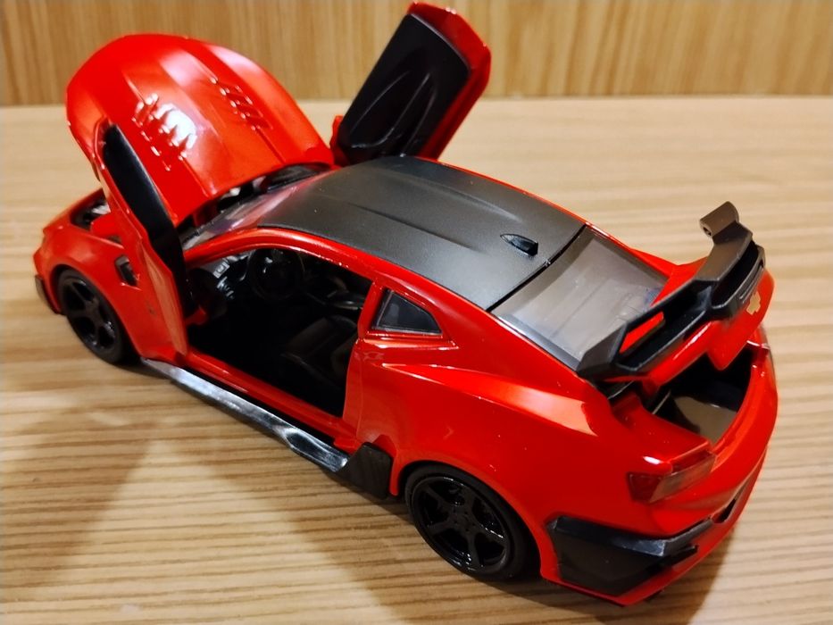 Модель Chevrolet Camaro 1:32 автоэксперт металл свет звук инерция Кама
