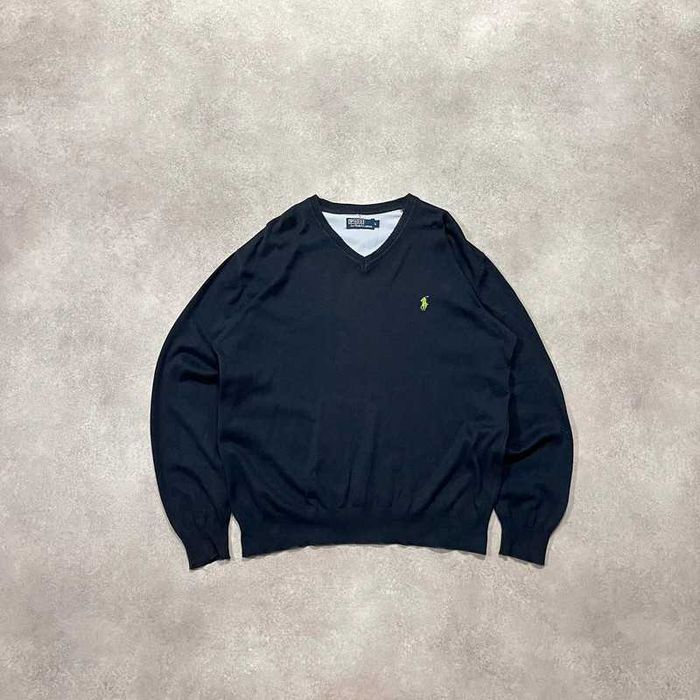 Vintage Sweter Polo Ralph Lauren Knit Sweater Retro Y2K