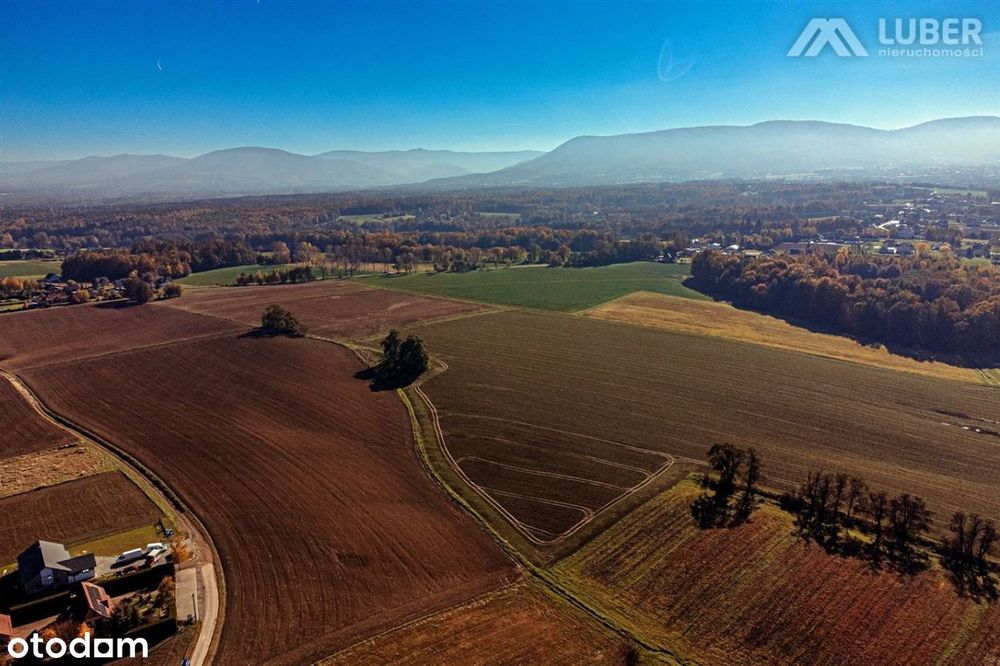 Uzbrojona i widokowa działka w Pisarzowicach