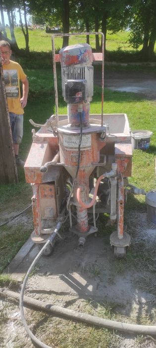 Sprzedam agregat tynkarski stan b dobry gotowy do pracy