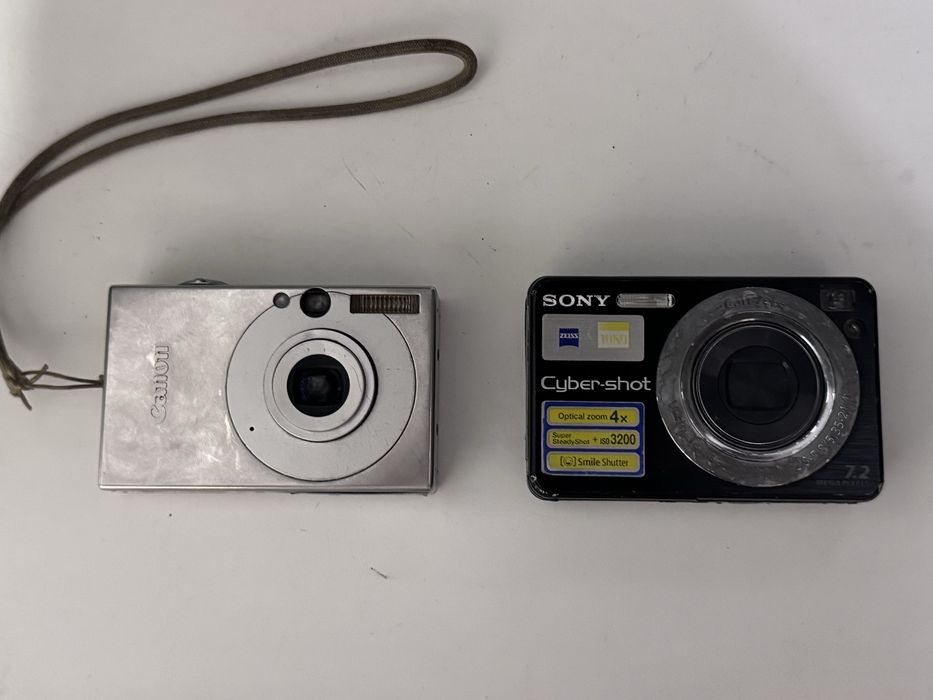 Цифровые фотоаппараты Canon Ixus ,Sony DSC-W120