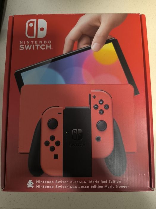 Nintendo switch OLED Mario Edition Desbloqueada