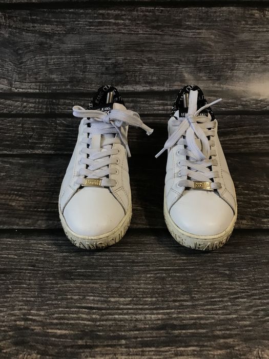 Versace шкіряні чоловічі кросівки оригінал