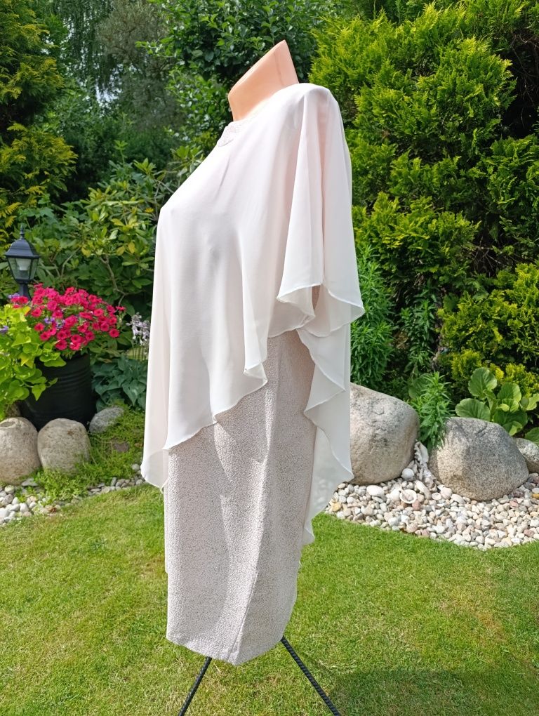 Sukienka wieczorowa XXXL 46 suknia na wesele 46 sukienka plus size 46