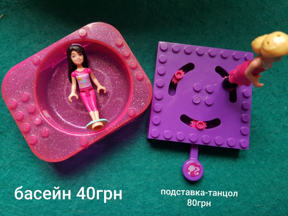 Фигурки куклы mega bloks мега блокс Барби barbie