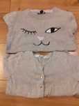 2 pak. Sweterki H&M. Dla dziewczynki. 122-128 cm. Wysyłka.