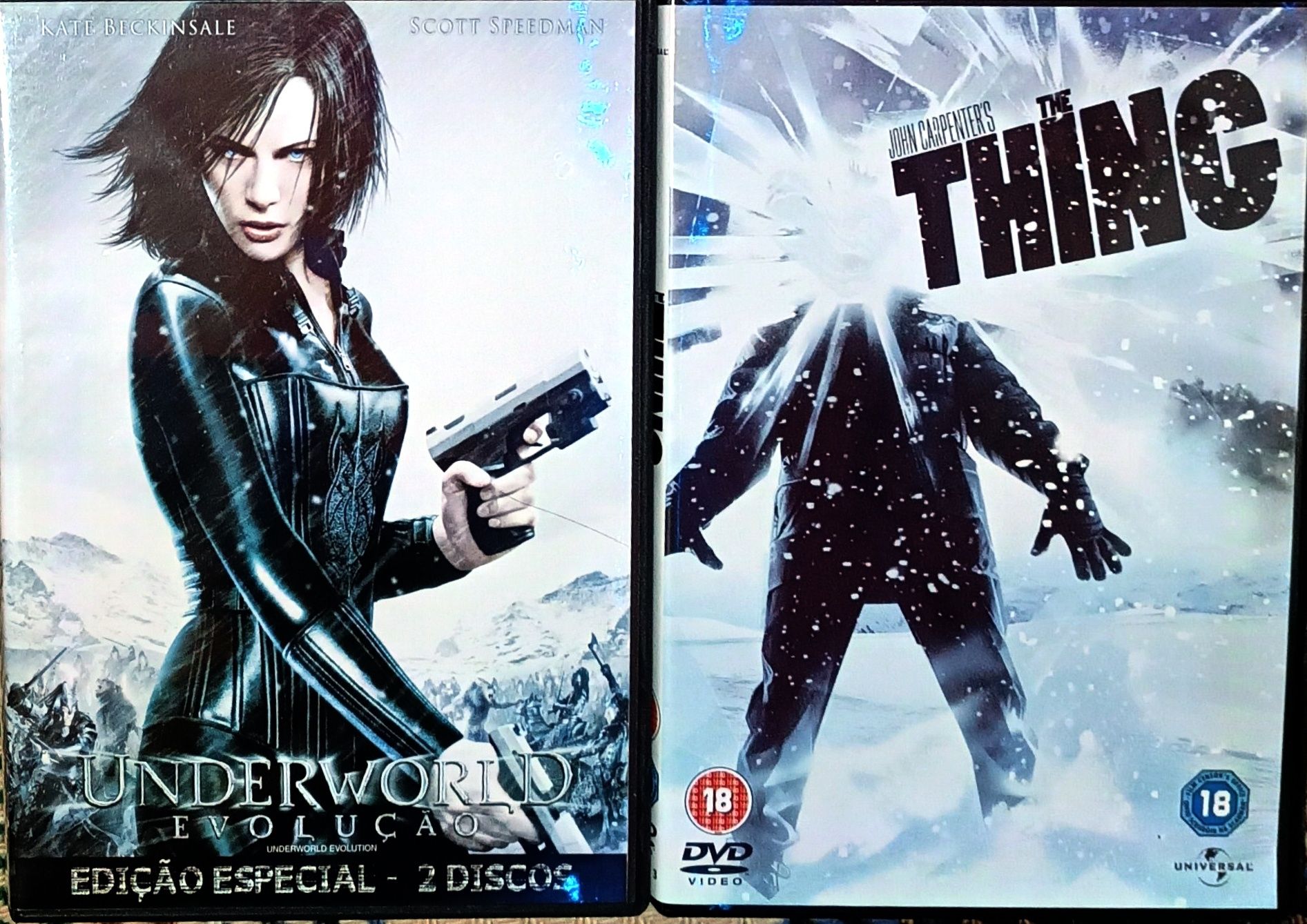 DVD| Filmes Terror 2•O MENSAGEIRO DOS Espiritos 1 ;Frágeis-Edição