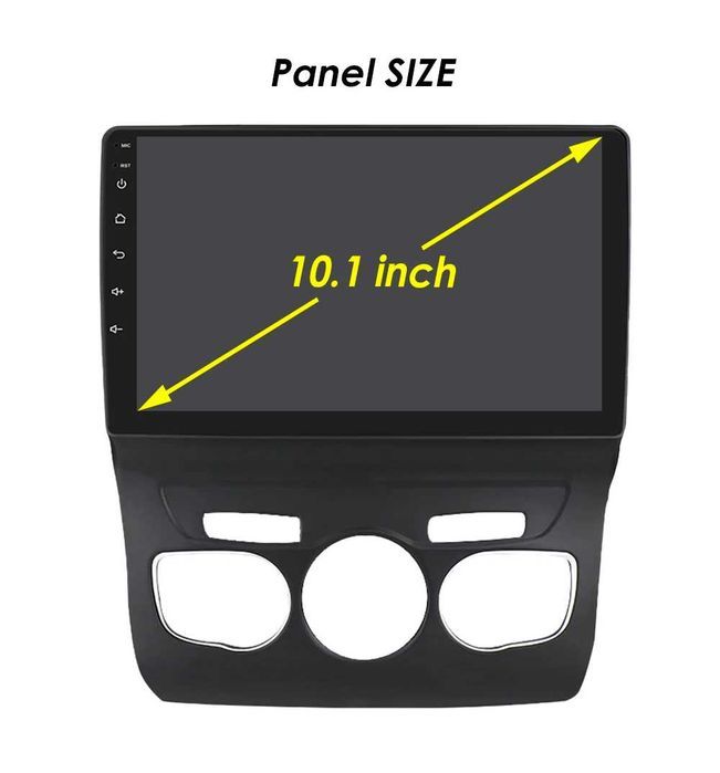 Radio Android 12 Citroen C4 2 B7 2013:2016r  gps wifi bluetooth PROM