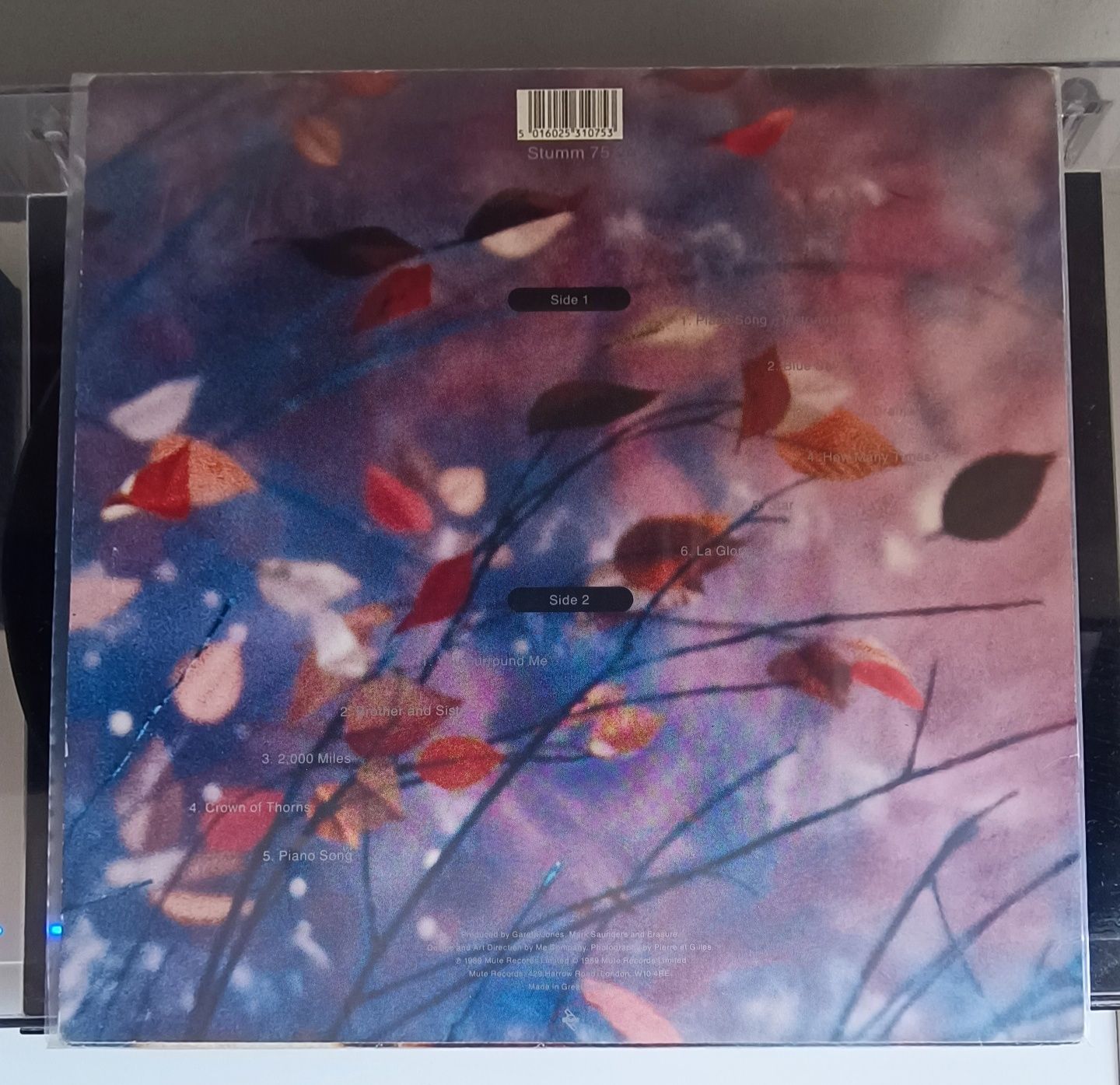 Erasure - Wild - UK LP Mute Records - Depeche Mode
