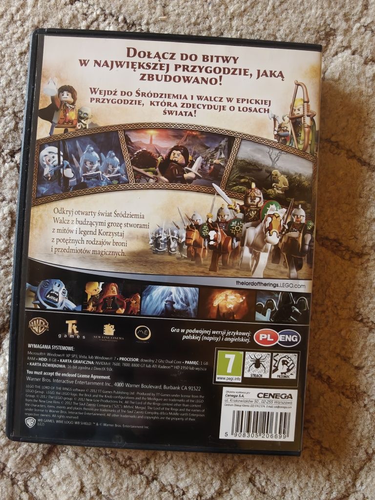 Gra PC CD DVD Lego Lord of the Rings.Władca pierścieni.