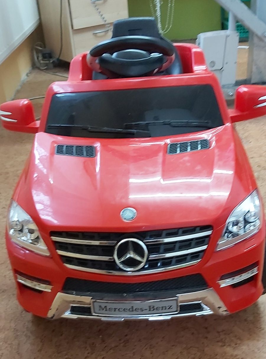 Auto cabrio dla dziecka Mercedes na akumulator +pilot