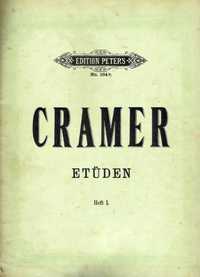 Stare Nuty na fortepian - Cramer - Etiudy. Zeszyt I