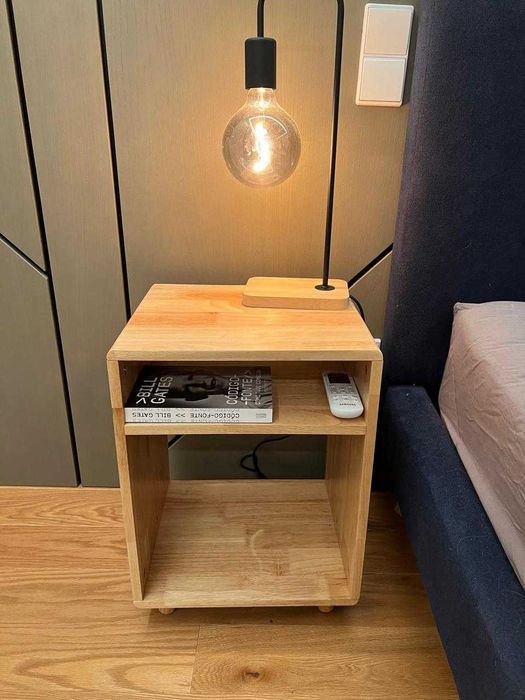 Mesa de cabeceira madeira Zara Home