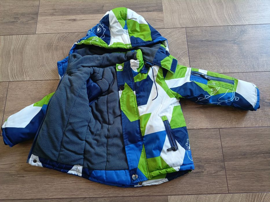 Komplet kurtka i spodnie zimowe r. 98