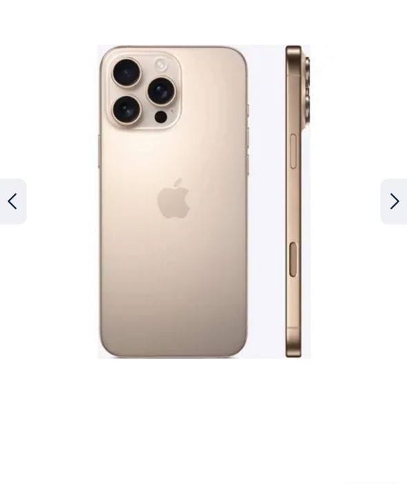 Apple iPhone 16 Pro Max 512GB фіз. SIM Desert Titanium