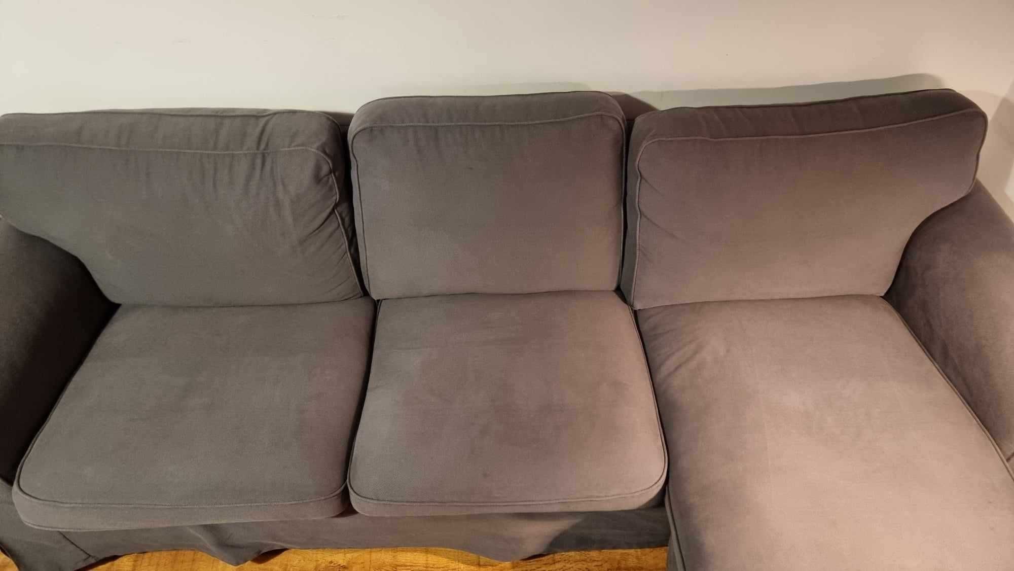 Sofa 3 osobowa z szezlongiem. Ektorp Ikea