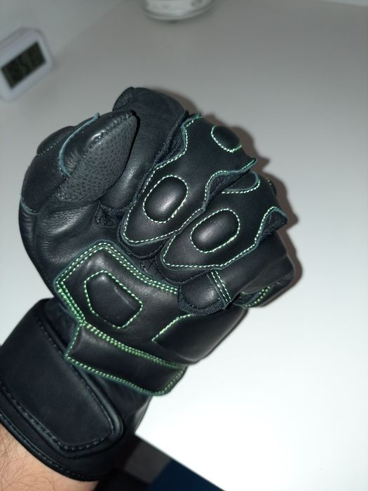 Luvas motard cano alto 3XL novas