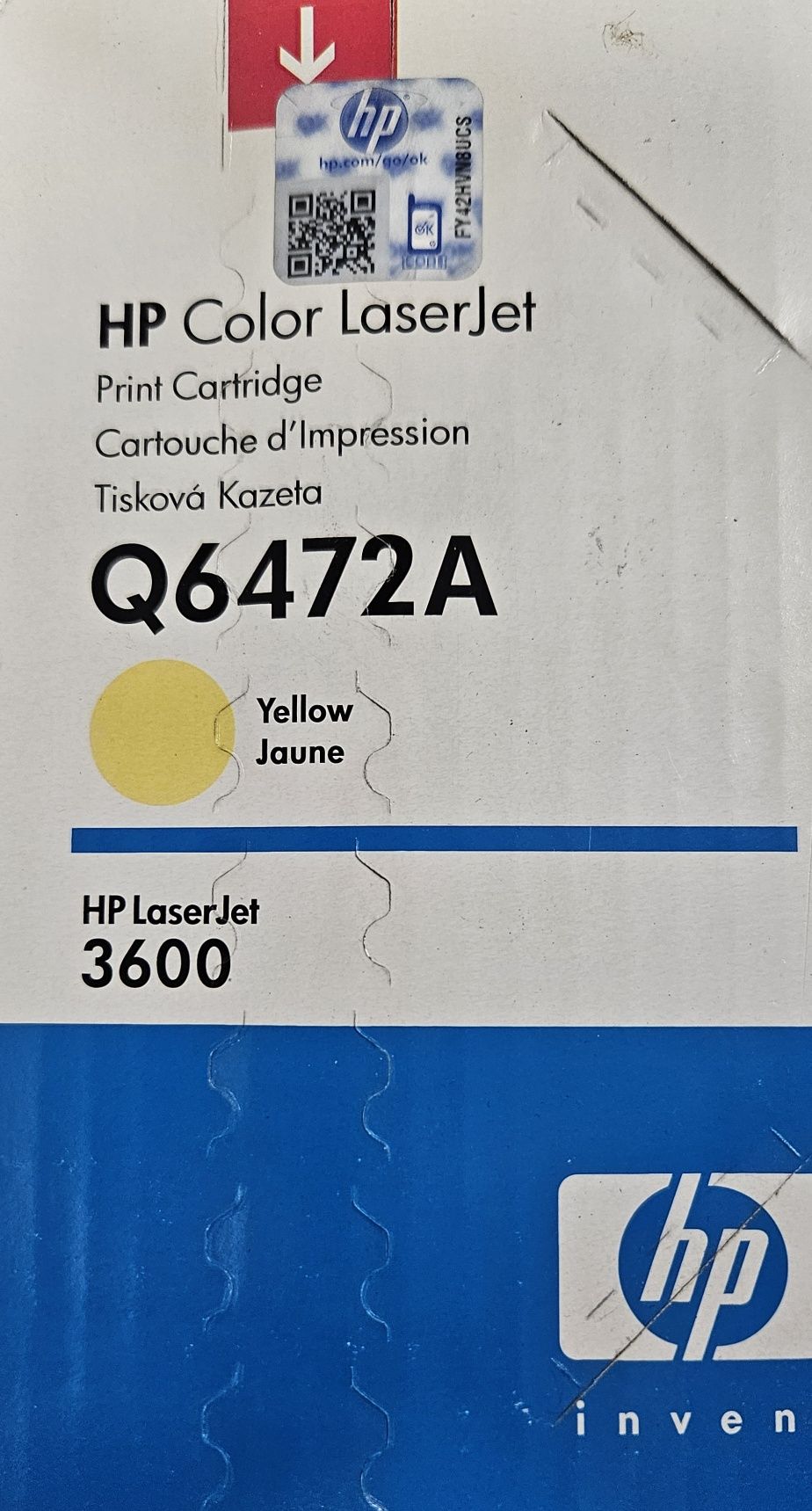 Toner Q6472A HP Color Laser 3600 Jet