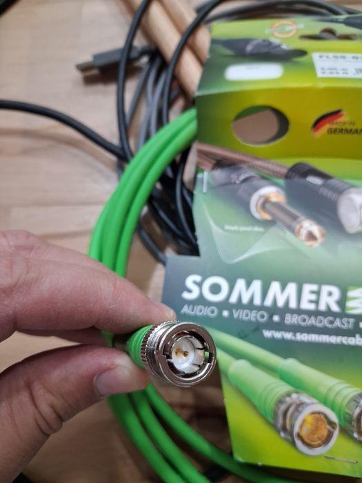 Sommer Cable BNC 75 Ohms – 3 Metros (Novo)