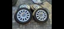 Kołasta stalowe zimowe plus kołpaki BMW 205/60 r16 5x112 rozstaw