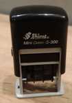 Pieczątka Datownik SHINY Mini Dater S-300
