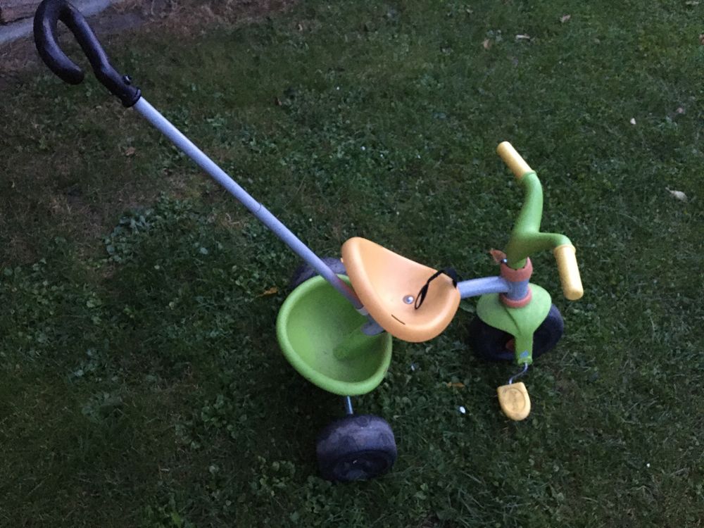 Rowerek z rączką do prowadzenia