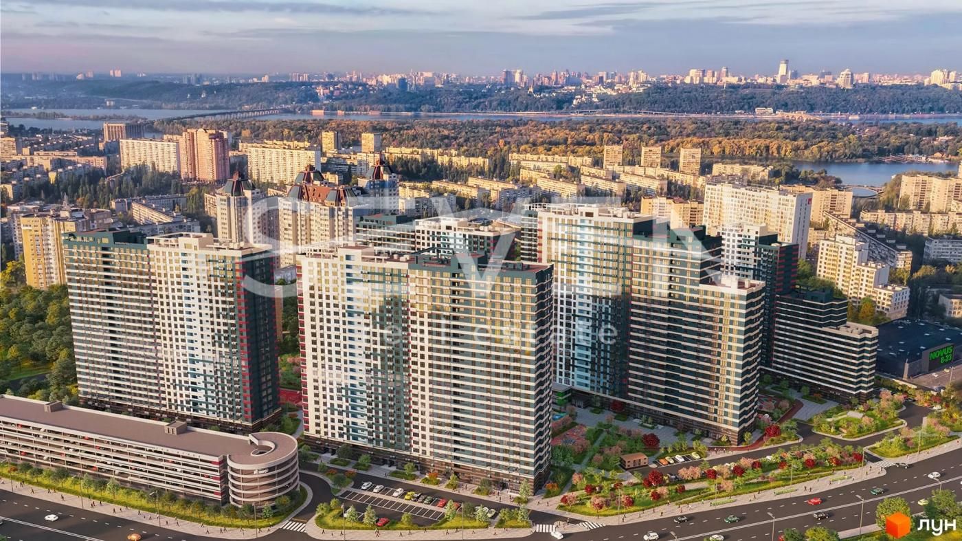 Продаж 3к квартира 73 м2 ЖК Галактика Сверстюка 6д метро Лівобережна