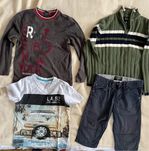134/140 paka zestaw chłopiec H&M C&A Coccodrillo