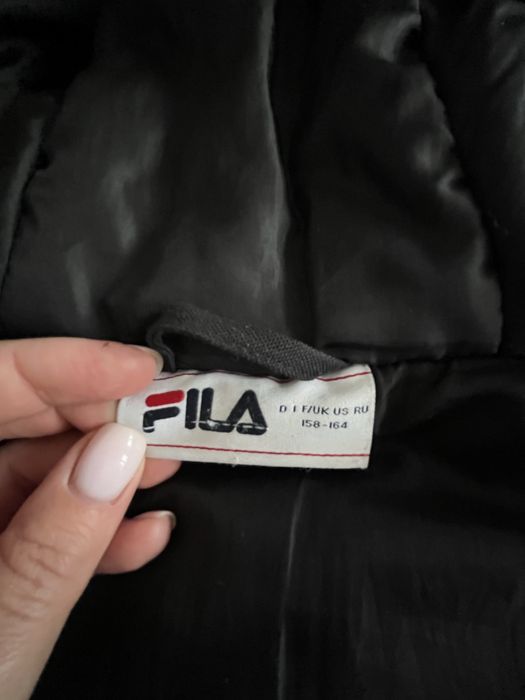 Зимова максимально тепла парка фірми Fila 158/164 на зріст