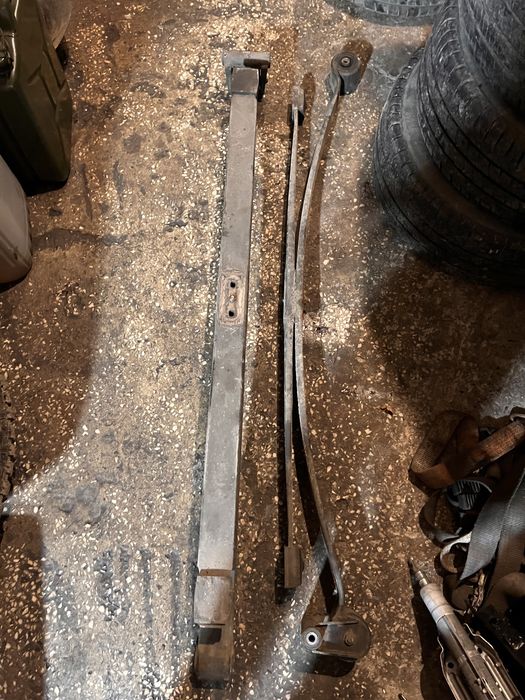 Mercedes sprinter 906 lift resory podwojne