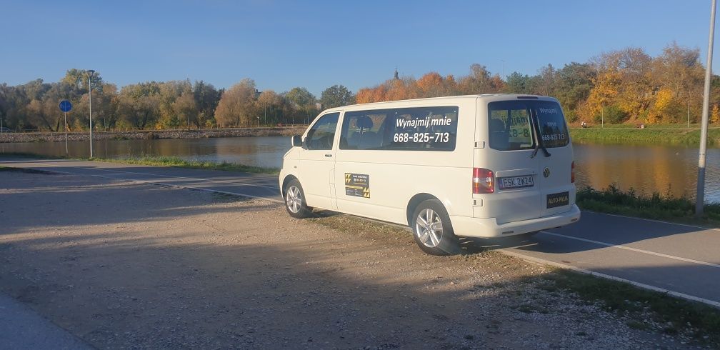 Wynajem,  wypożyczalnia samochodów i busów 9-osobowych