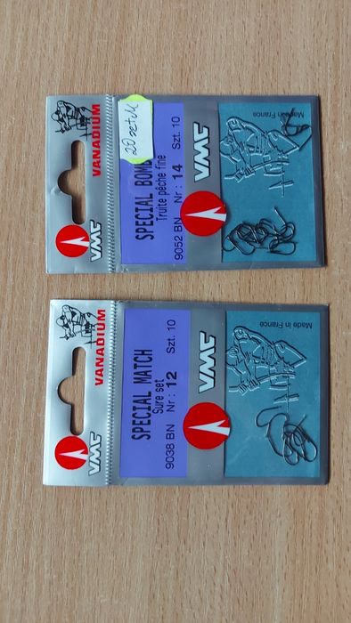 Haczyki wędkarskie rozmiary od 4 do 14 - 350 sztuk