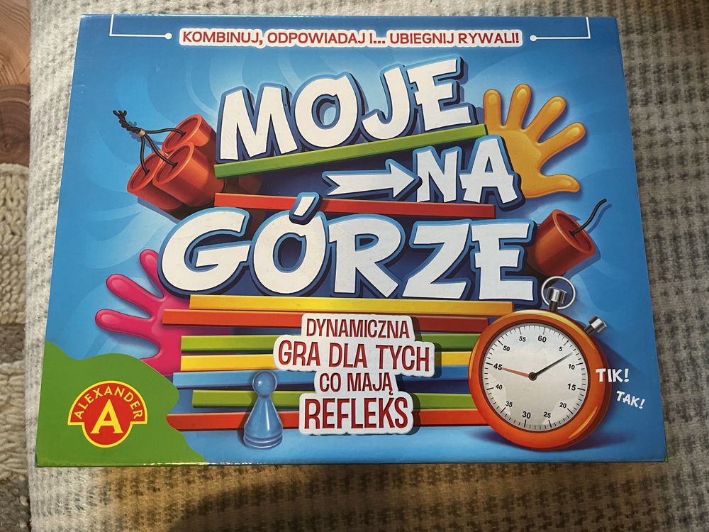 2razy użyta gra MOJE NA GÓRZE,legnica