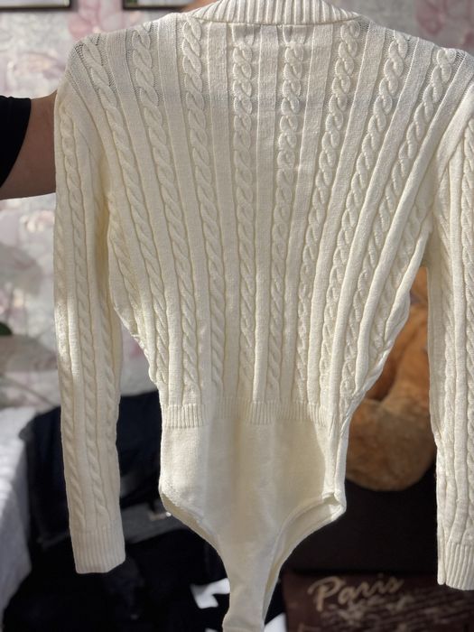 Боди , мягкое , белое