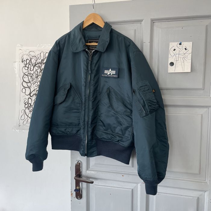Бомбер Alpha Industries Patch logo Nsbm розмір ХЛ