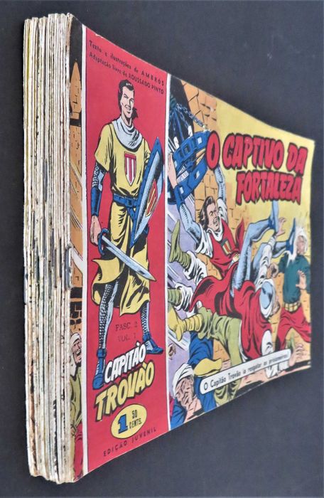 BD Capitão TROVÃO (1ª. Série) - Desde 19,50€/cada