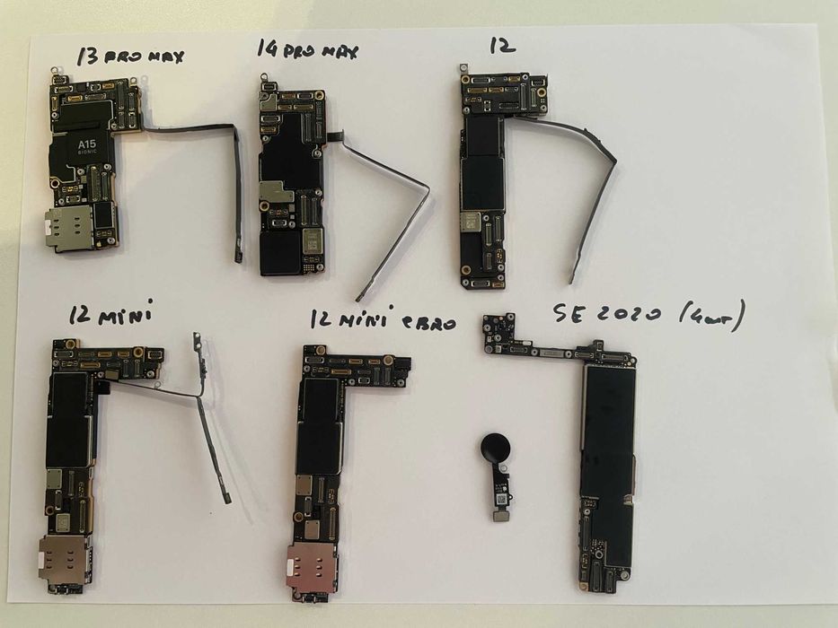 Системная плата Iphone 12/12mini/13pro max/14 pro max