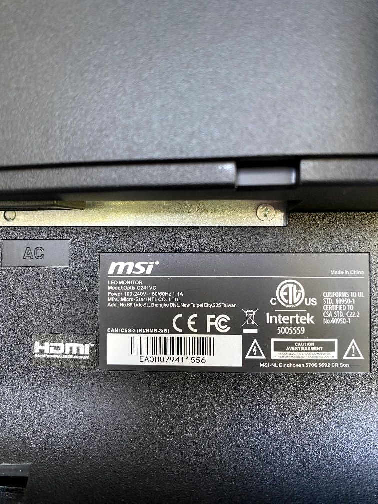 Монітор MSI Optix G24