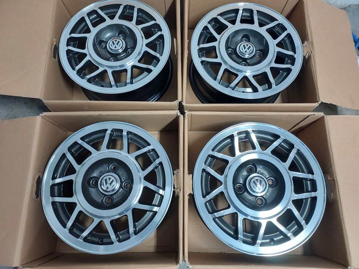 Felgi 14x6j et38, GOLF MK1, MK2 GTI SNOWFLAKE