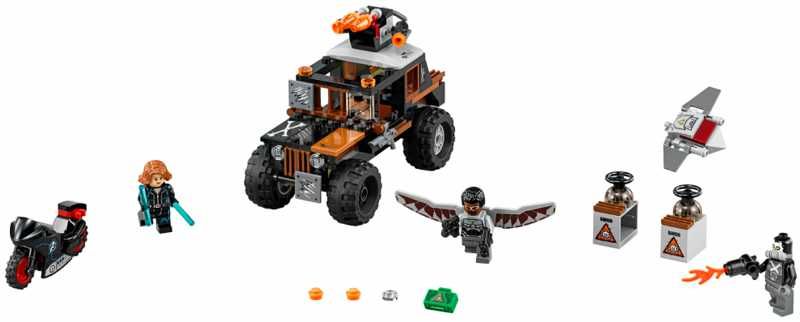 Lego Marvel - super heroes - crossbones' hazard heist” – 76050